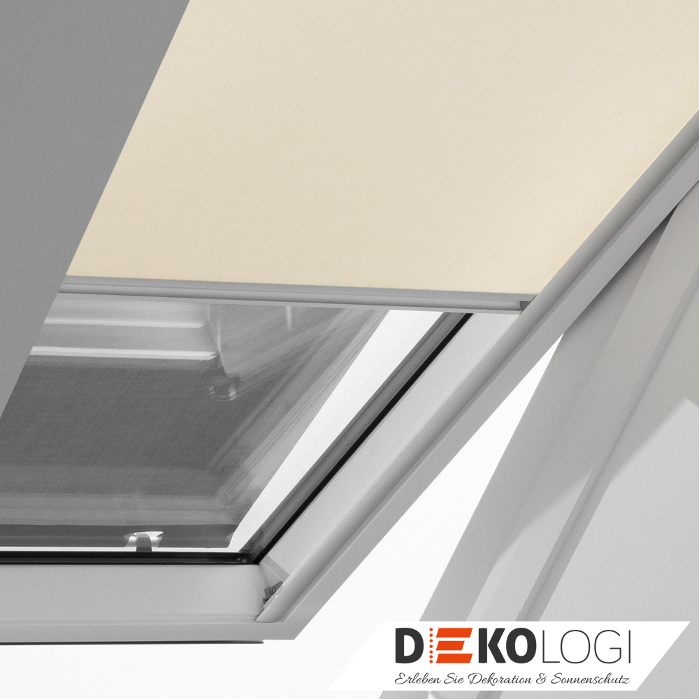 Original Velux Set Hitzeschutz-Markise und Sichtschutzrollo