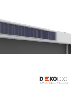 Solarpanel für Sonnenschutz Rollo