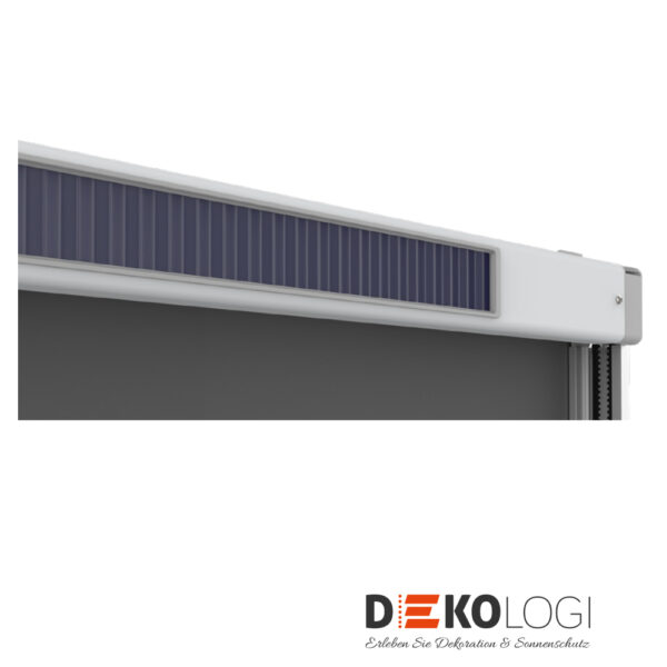 Solarpanel für Sonnenschutz Rollo