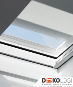 Elektrische Hitzeschutzmarkise für Flachdachfenster