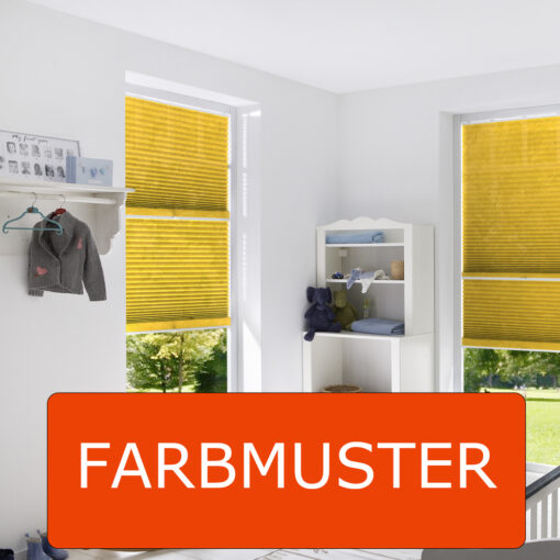 Stoffmuster für Plissees