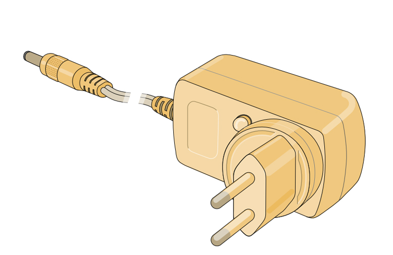 Ladegerät DIN 12 V Stecker EU