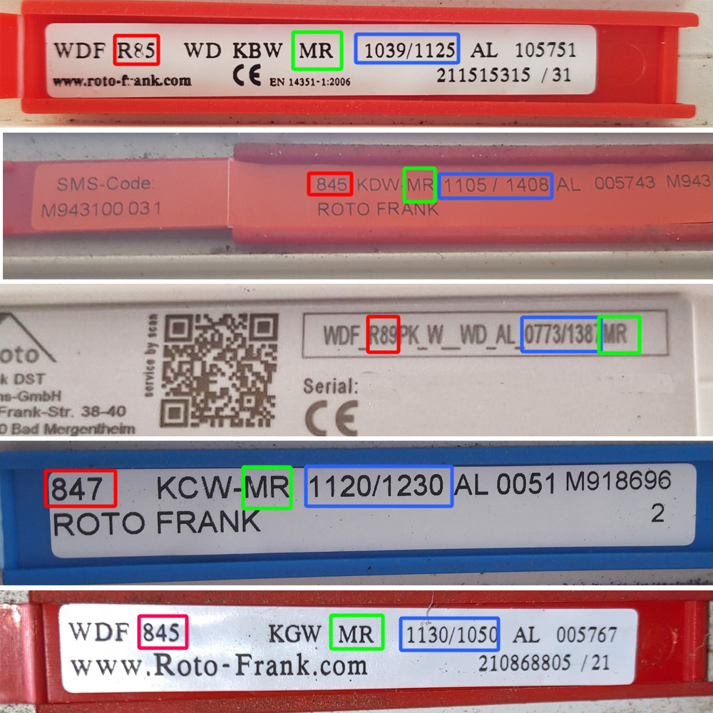 Maßrenovierungsfenster